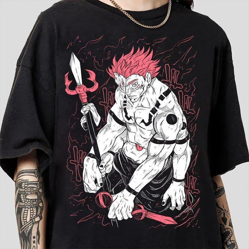 Anime Ryomen Sukuna Anime Shirt Anime Lover Shirt Hoodie, Sweatshirt | ZylaModa.com