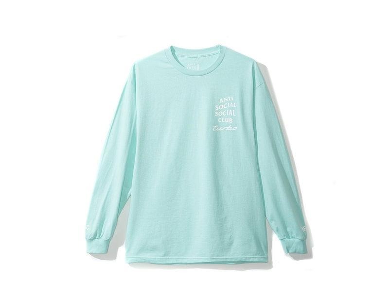 Antisocial Social Club X Neighborhood Turbo Aqua Crewneck T-Shirts, Hoodie, Sweatshirt | ZylaModa.com
