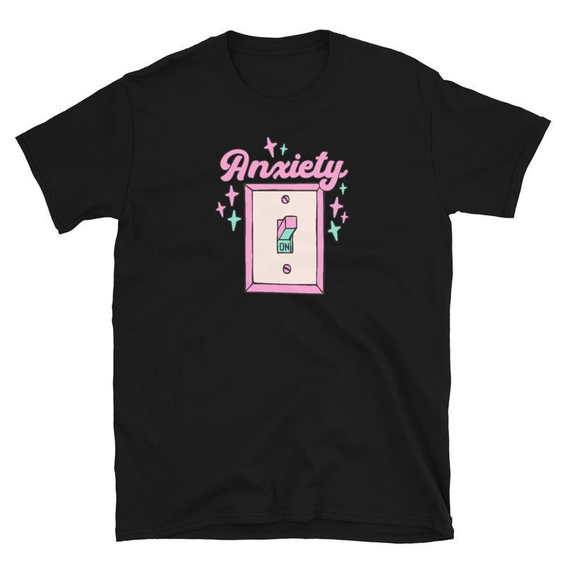 Anxiety ON Graphic Tee Hoodie, Sweatshirt | ZylaModa.com