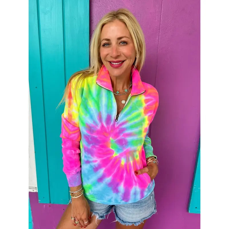 Aqua Swirl Quarter Zip Pullover T-Shirts, Hoodie, Sweatshirt | ZylaModa.com