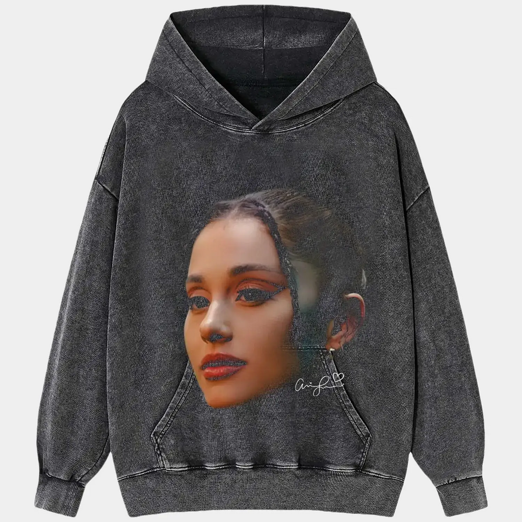 Ariana Grande Big Faces Tee Hoodie, Sweatshirt | ZylaModa.com (Image 2)