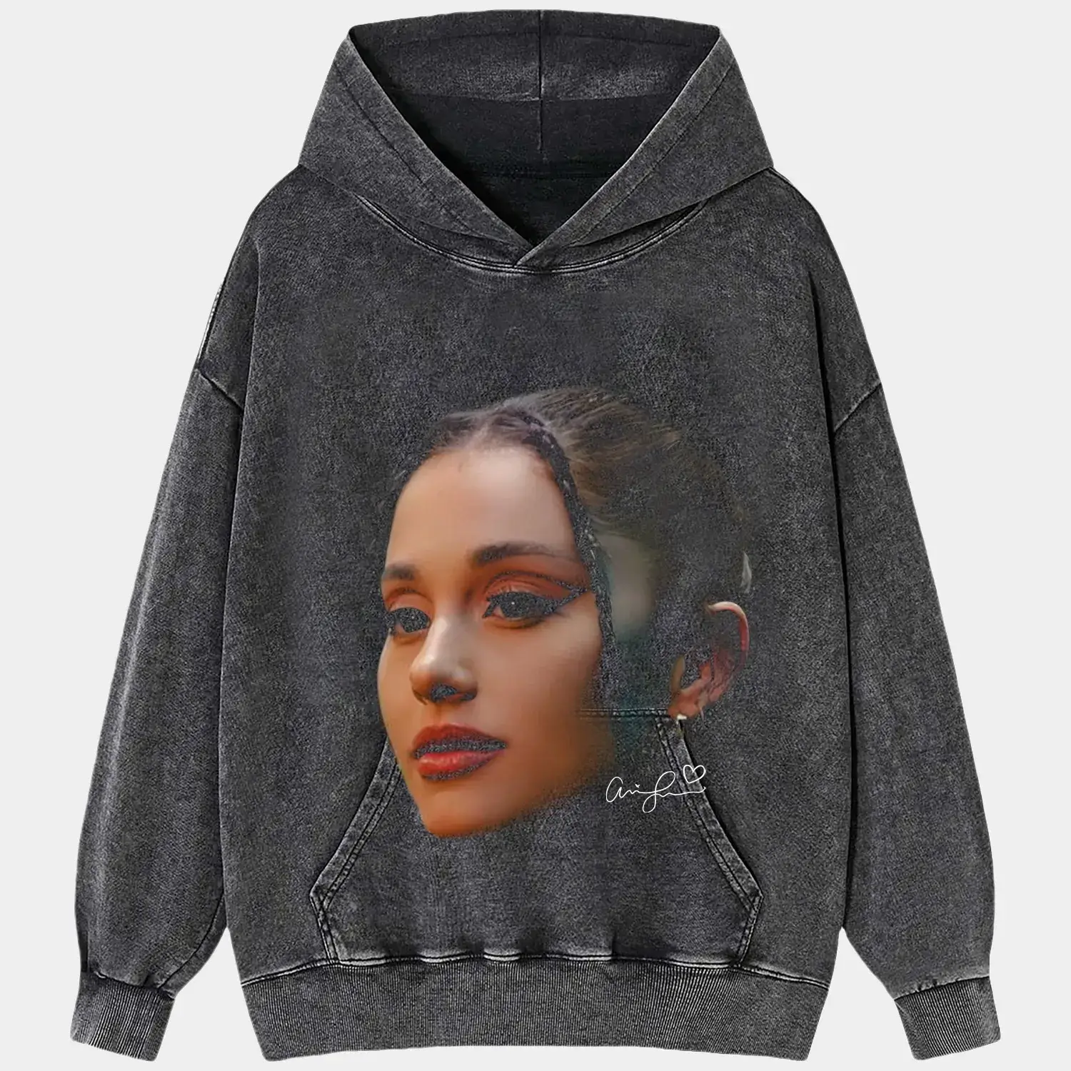 Ariana Grande Big Faces Tee Hoodie, Sweatshirt | ZylaModa.com (Image 2)