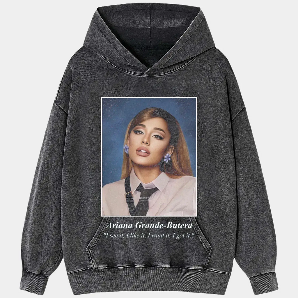 Ariana Grande School Tee Hoodie, Sweatshirt | ZylaModa.com (Image 2)