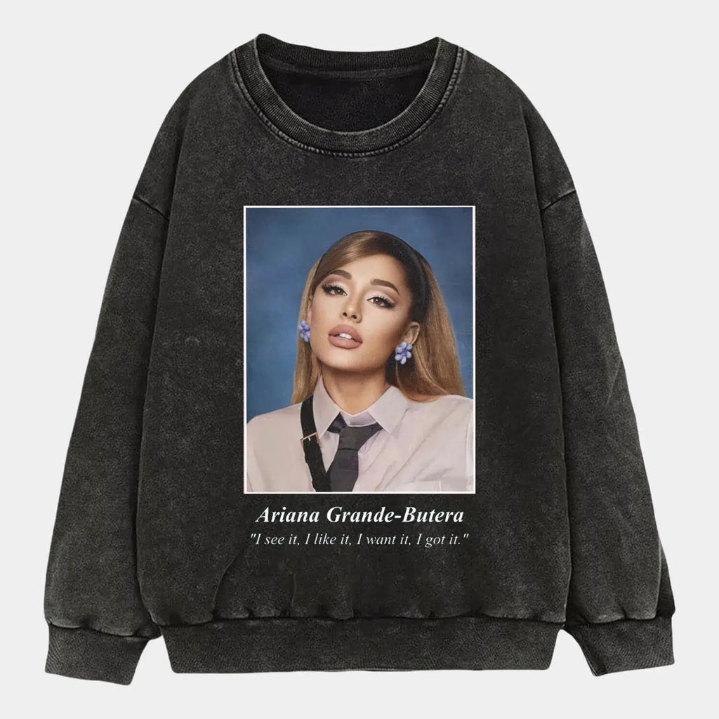 Ariana Grande School Tee Hoodie, Sweatshirt | ZylaModa.com (Image 3)