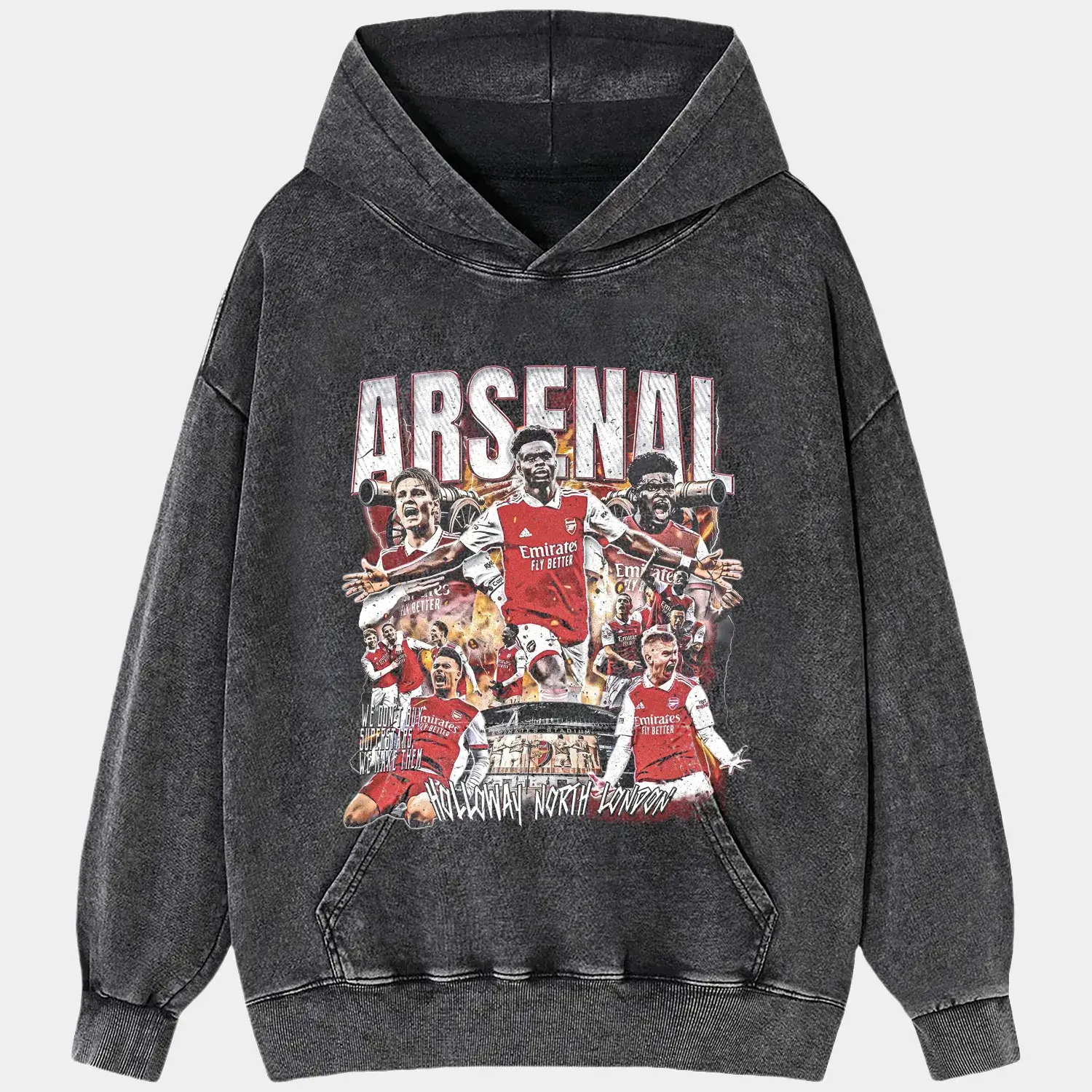 Arsenal F.C Tee Hoodie, Sweatshirt | ZylaModa.com (Image 2)