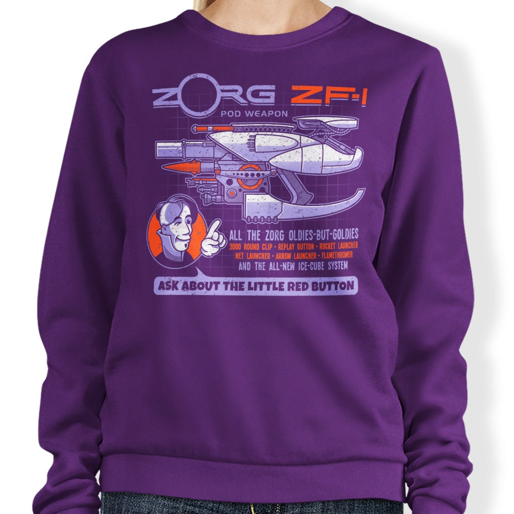 Ask About the Little Red Button - Sweatshirt T-Shirts, Hoodie | ZylaModa.com (Image 4)