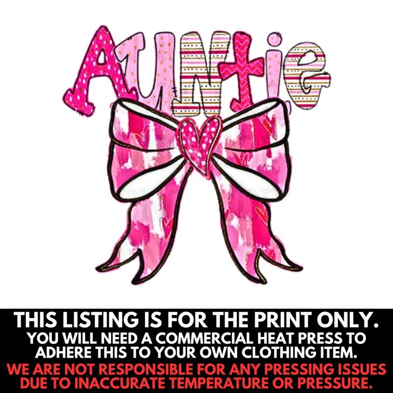 Auntie Valentine Coquette Print - PRINT ONLY T-Shirts, Hoodie, Sweatshirt | ZylaModa.com