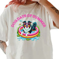 Aussie Dog Days of Summer Shirt ~ Unisex Apparel Relaxed Fit Printed In The USA Clothing Womenswear Casual Comfort Cotton...