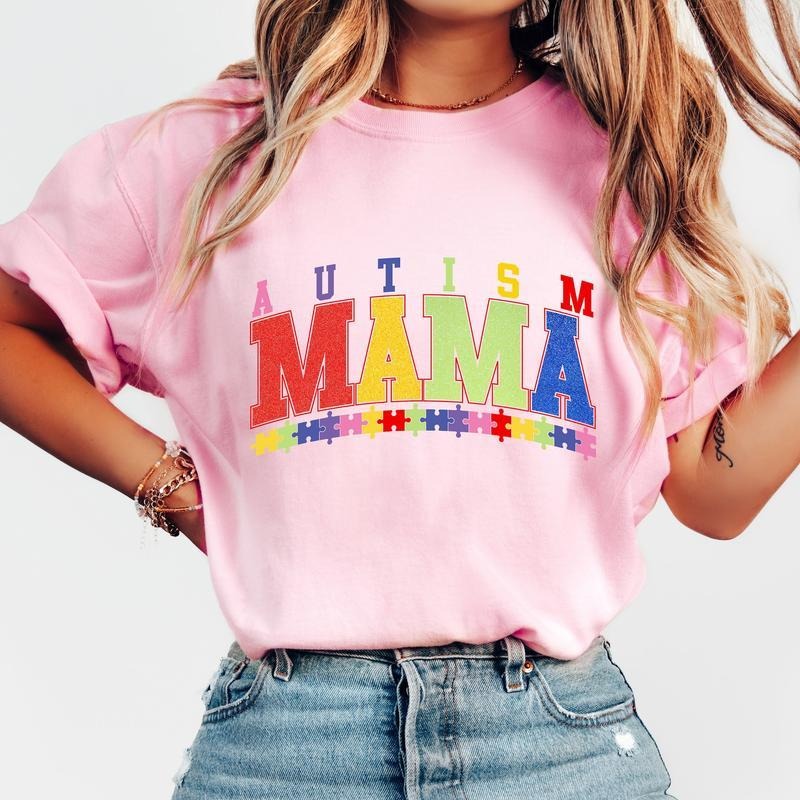 Autism Mama T-Shirt, Autism T-Shirt, Autism Awareness T-Shirt, Autism Mom T-Shirt, Autism Advocate T-Shirt, tshirt hot...