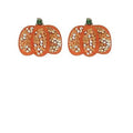Autumn Glitter Pumpkin Earrings T-Shirts, Hoodie, Sweatshirt | ZylaModa.com