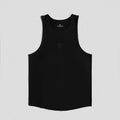 Axis Men's Scoop Hem Tank Top - Black, Plain, Summer T-Shirts, Hoodie, Sweatshirt | ZylaModa.com