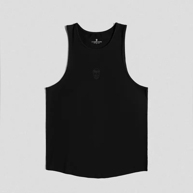 Axis Men's Scoop Hem Tank Top - Black, Plain, Summer T-Shirts, Hoodie, Sweatshirt | ZylaModa.com