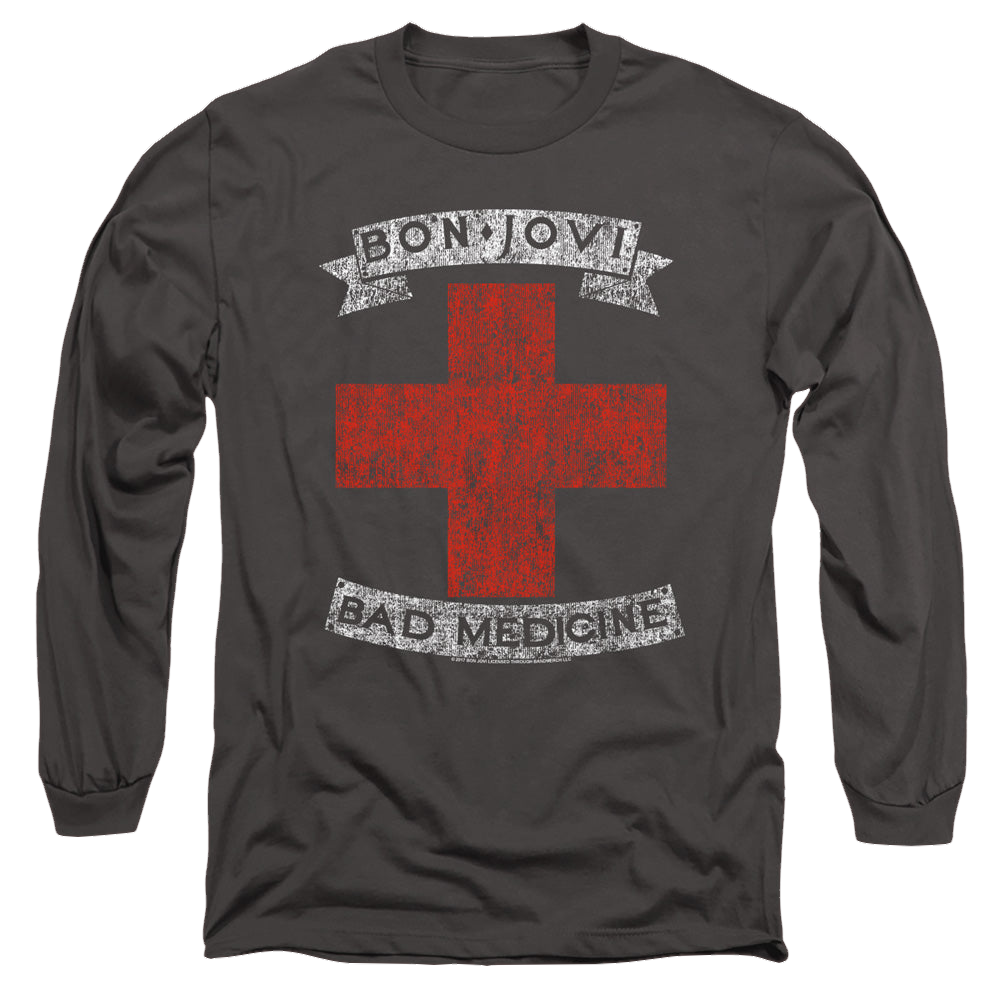 Bon Jovi Bad Medicine - Men's Long Sleeve T-Shirt Hoodie, Sweatshirt | ZylaModa.com