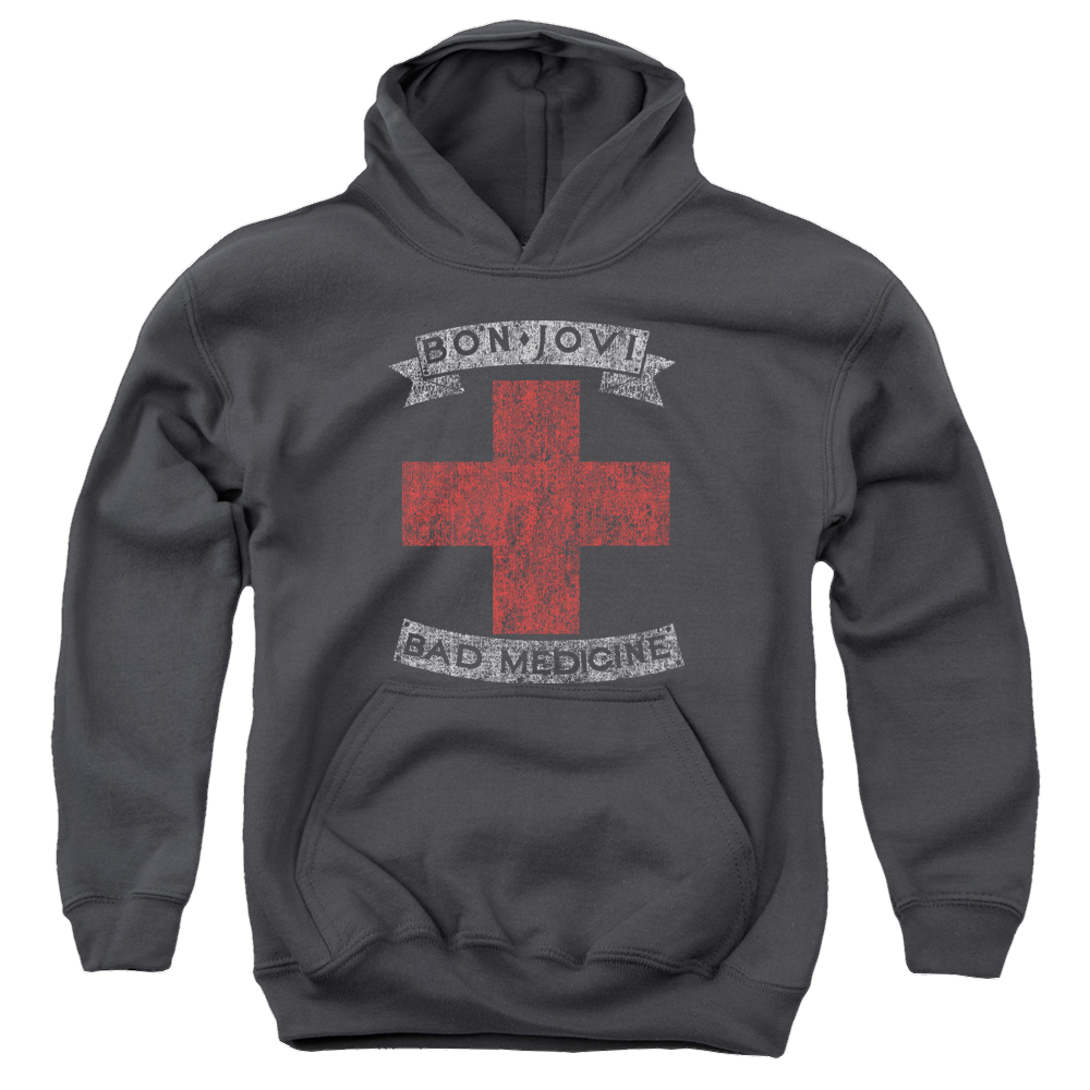 Bon Jovi Bad Medicine - Youth Hoodie T-Shirts, Sweatshirt | ZylaModa.com