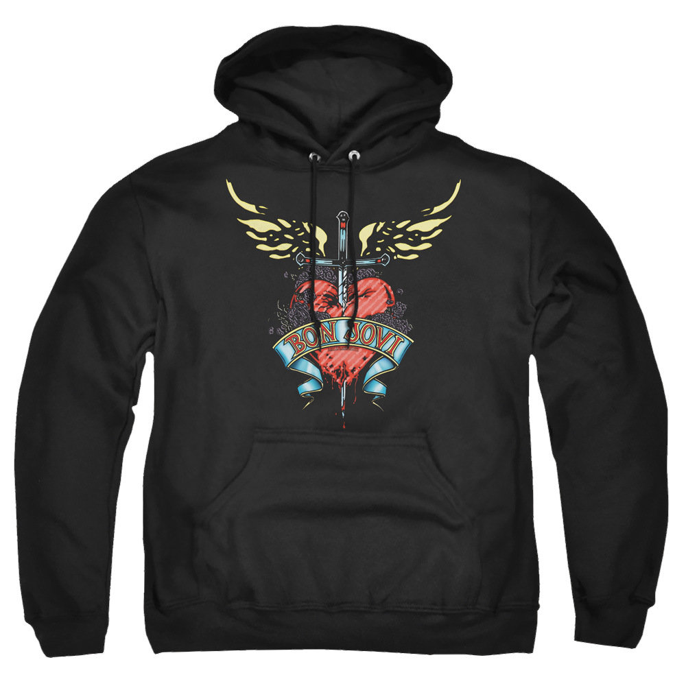 Bon Jovi Daggered - Pullover Hoodie T-Shirts, Sweatshirt | ZylaModa.com