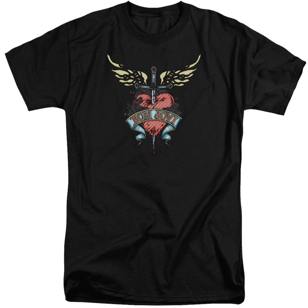 Bon Jovi Daggered - Men's Tall Fit T-Shirt Hoodie, Sweatshirt | ZylaModa.com