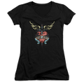 Bon Jovi Daggered - Juniors V-Neck T-Shirt Hoodie, Sweatshirt | ZylaModa.com