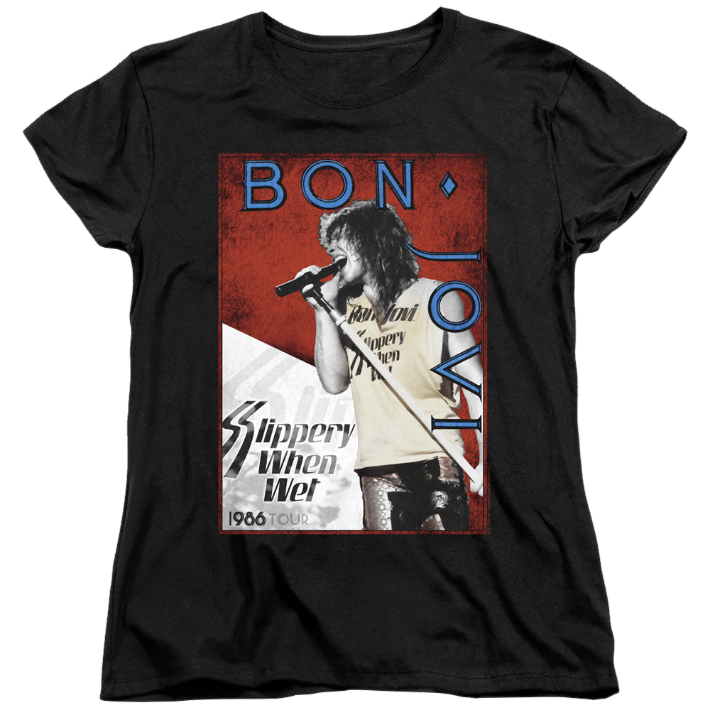 Bon Jovi 86 Tour - Women's T-Shirt Hoodie, Sweatshirt | ZylaModa.com