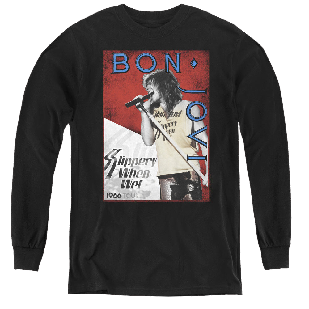 Bon Jovi 86 Tour - Youth Long Sleeve T-Shirt Hoodie, Sweatshirt | ZylaModa.com