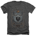 Bon Jovi Keep The Faith - Men's Heather T-Shirt Hoodie, Sweatshirt | ZylaModa.com
