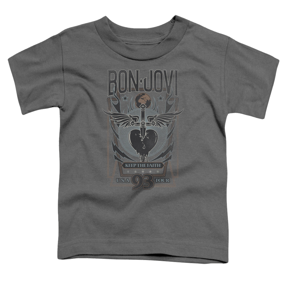 Bon Jovi Keep The Faith - Toddler T-Shirt Hoodie, Sweatshirt | ZylaModa.com