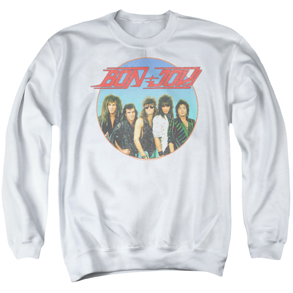 Bon Jovi Bon Sphere - Men's Crewneck Sweatshirt T-Shirts, Hoodie | ZylaModa.com