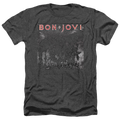 Bon Jovi Slippery Cover - Men's Heather T-Shirt Hoodie, Sweatshirt | ZylaModa.com