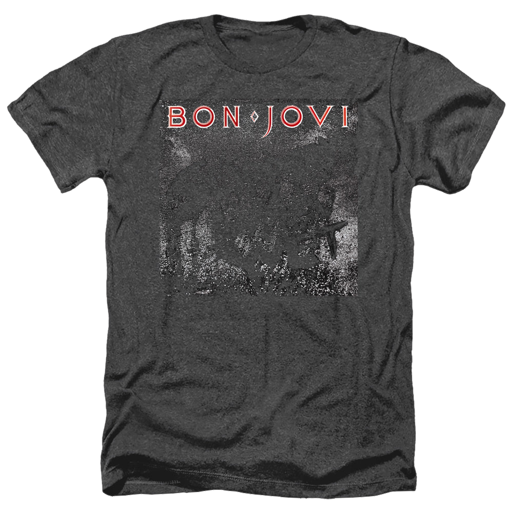 Bon Jovi Slippery Cover - Men's Heather T-Shirt Hoodie, Sweatshirt | ZylaModa.com