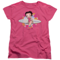 Betty Boop Surf - Women's T-Shirt Hoodie, Sweatshirt | ZylaModa.com