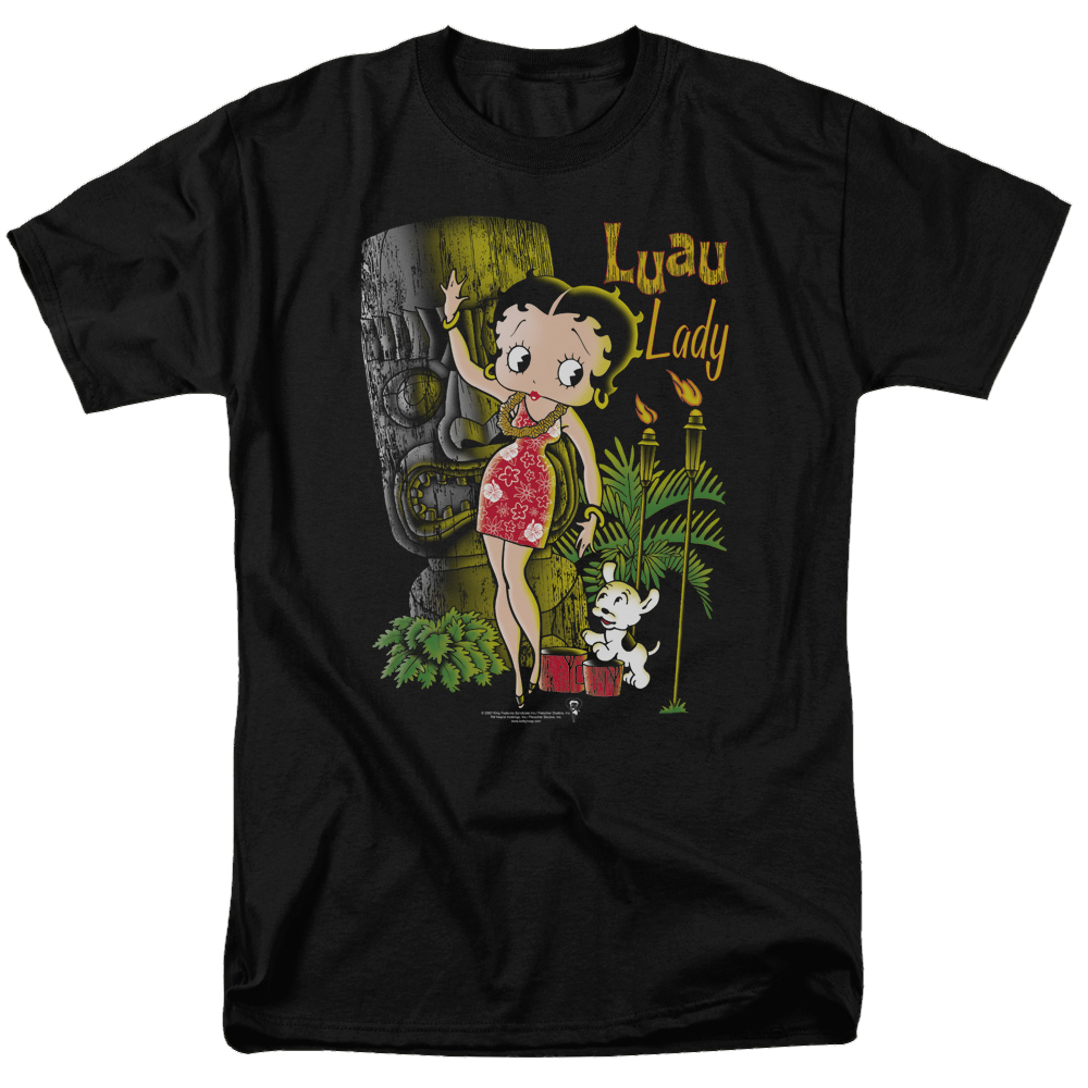 Betty Boop Luau Lady - Men's Regular Fit T-Shirt Hoodie, Sweatshirt | ZylaModa.com