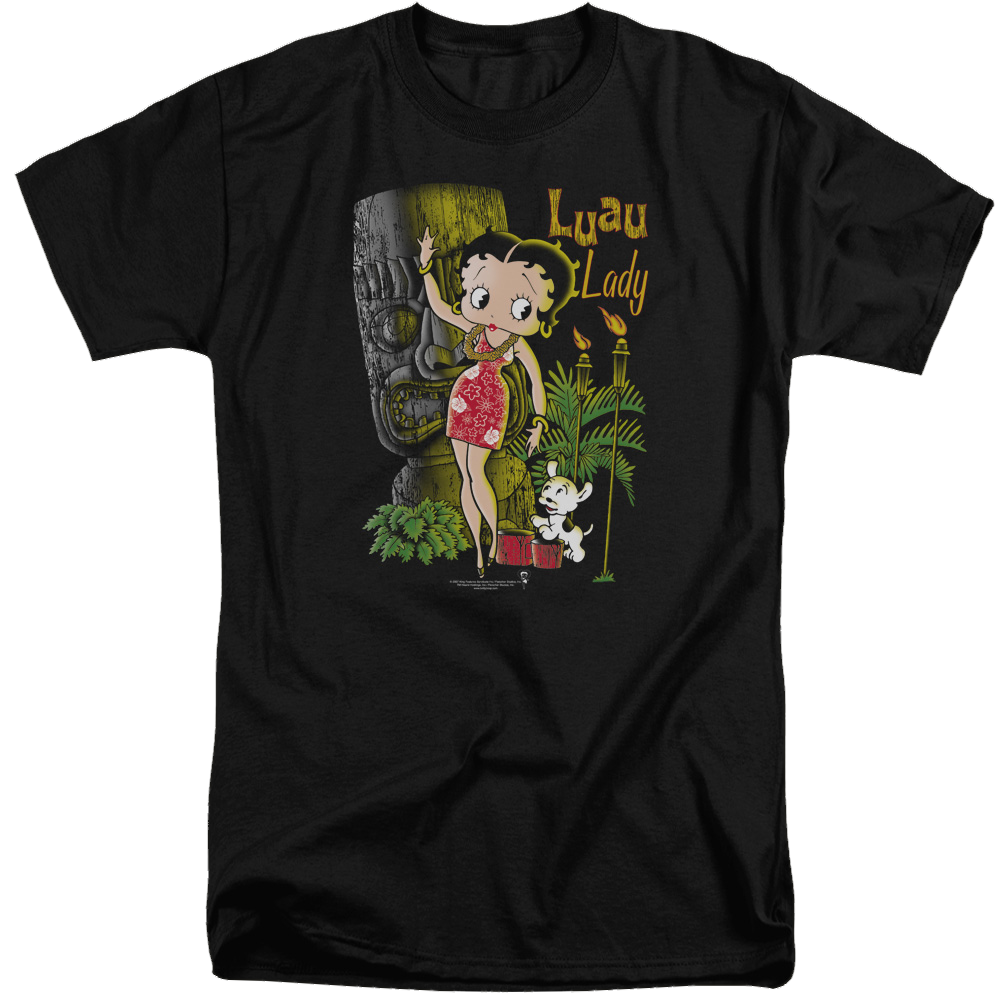 Betty Boop Luau Lady - Men's Tall Fit T-Shirt Hoodie, Sweatshirt | ZylaModa.com