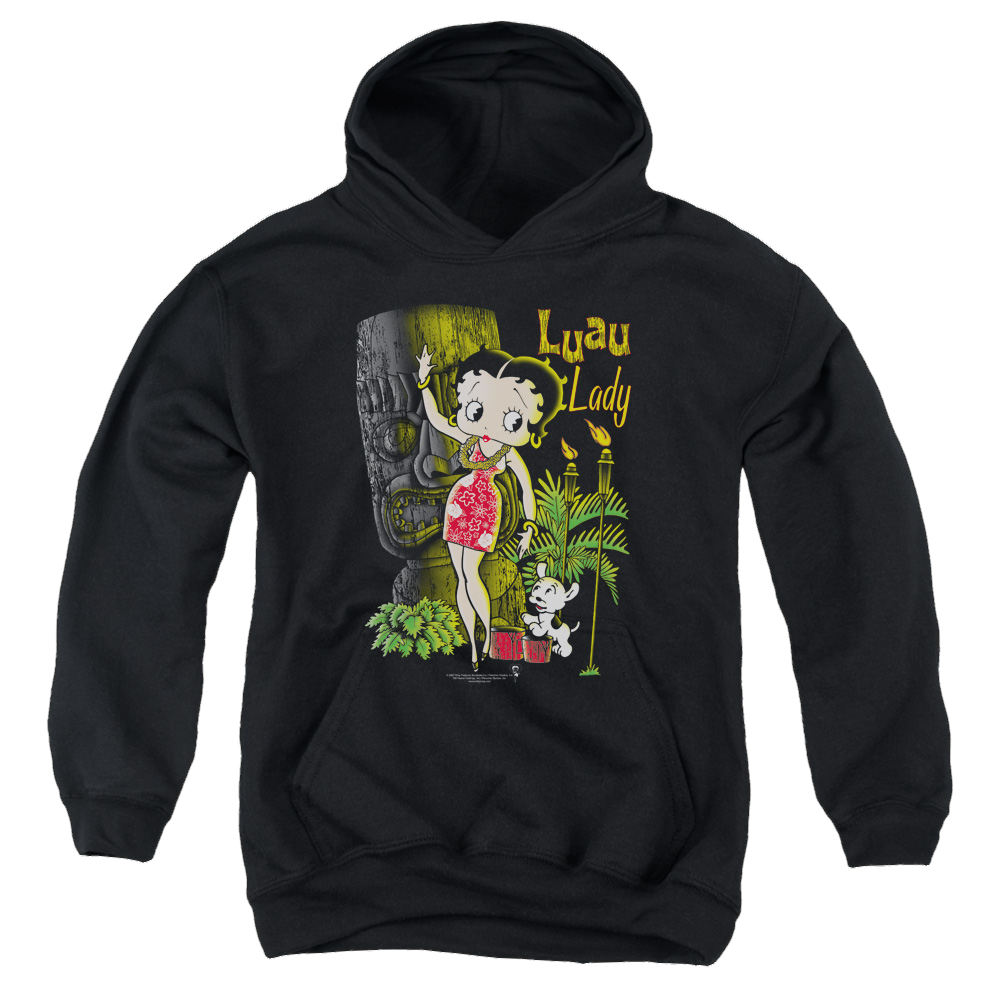 Betty Boop Luau Lady - Youth Hoodie T-Shirts, Sweatshirt | ZylaModa.com