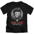 Betty Boop Born To Ride - Kid's T-Shirt Hoodie, Sweatshirt | ZylaModa.com
