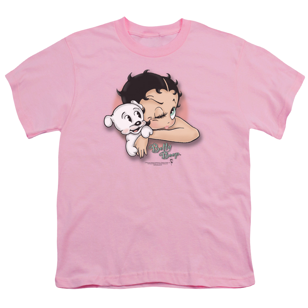 Betty Boop Wink Wink - Youth T-Shirt Hoodie, Sweatshirt | ZylaModa.com