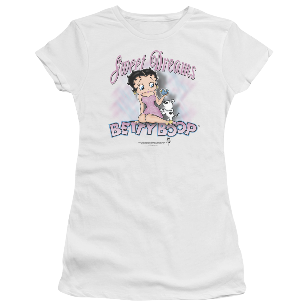 Betty Boop Sweet Dreams - Juniors T-Shirt Hoodie, Sweatshirt | ZylaModa.com