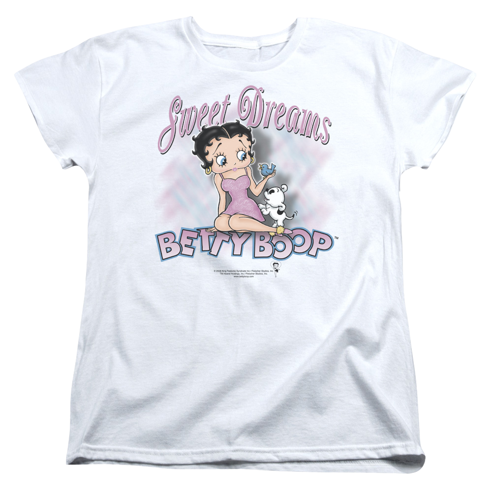 Betty Boop Sweet Dreams - Women's T-Shirt Hoodie, Sweatshirt | ZylaModa.com
