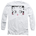 Betty Boop Close Up - Men's Long Sleeve T-Shirt Hoodie, Sweatshirt | ZylaModa.com