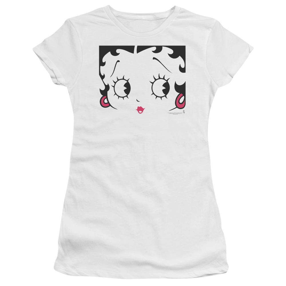 Betty Boop Close Up - Juniors T-Shirt Hoodie, Sweatshirt | ZylaModa.com