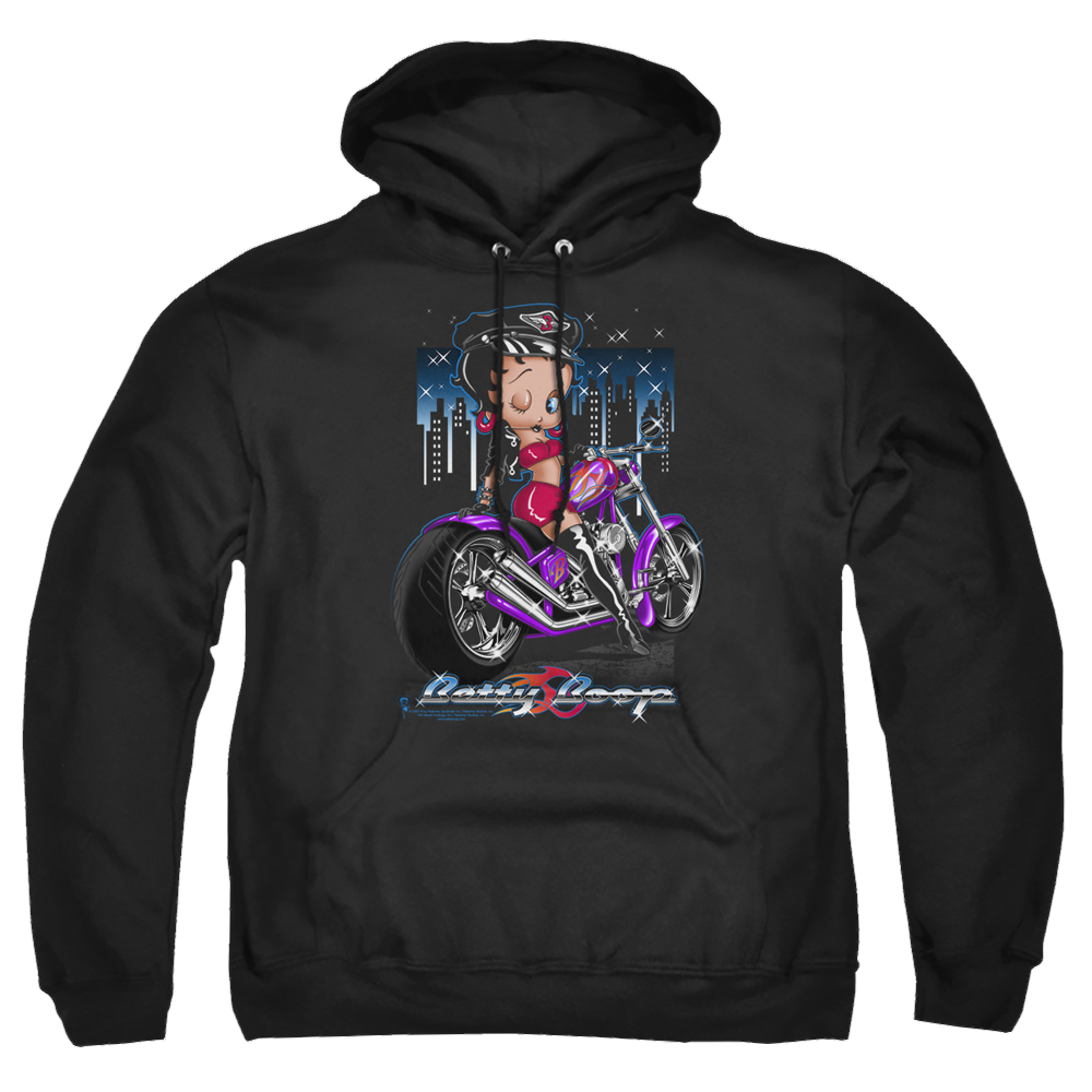 Betty Boop City Chopper - Pullover Hoodie T-Shirts, Sweatshirt | ZylaModa.com