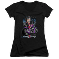 Betty Boop City Chopper - Juniors V-Neck T-Shirt Hoodie, Sweatshirt | ZylaModa.com