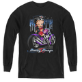 Betty Boop City Chopper - Youth Long Sleeve T-Shirt Hoodie, Sweatshirt | ZylaModa.com