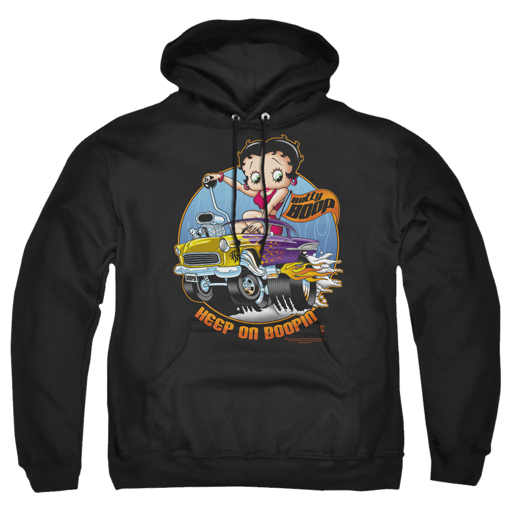 Betty Boop Keep On Boopin - Pullover Hoodie T-Shirts, Sweatshirt | ZylaModa.com