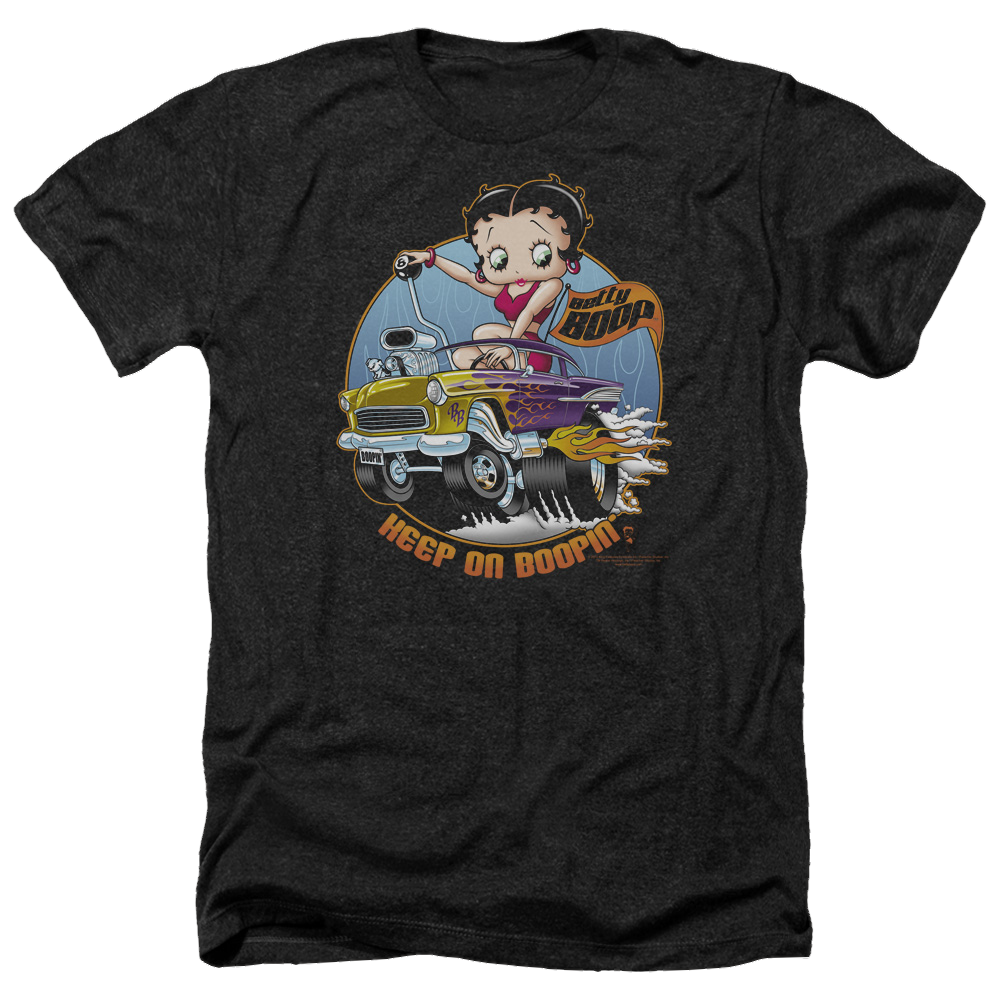 Betty Boop Keep On Boopin - Men's Heather T-Shirt Hoodie, Sweatshirt | ZylaModa.com