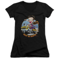 Betty Boop Keep On Boopin - Juniors V-Neck T-Shirt Hoodie, Sweatshirt | ZylaModa.com