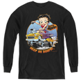 Betty Boop Keep On Boopin - Youth Long Sleeve T-Shirt Hoodie, Sweatshirt | ZylaModa.com