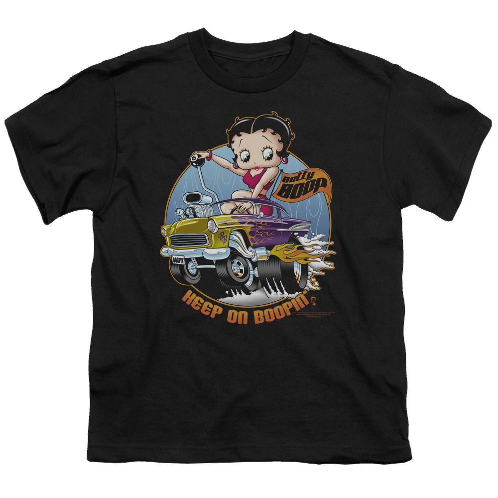 Betty Boop Keep On Boopin - Youth T-Shirt Hoodie, Sweatshirt | ZylaModa.com