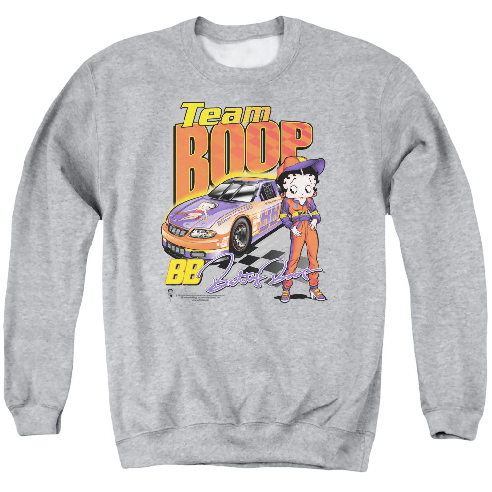Betty Boop Team Boop - Men's Crewneck Sweatshirt Style001 T-Shirts, Hoodie | ZylaModa.com