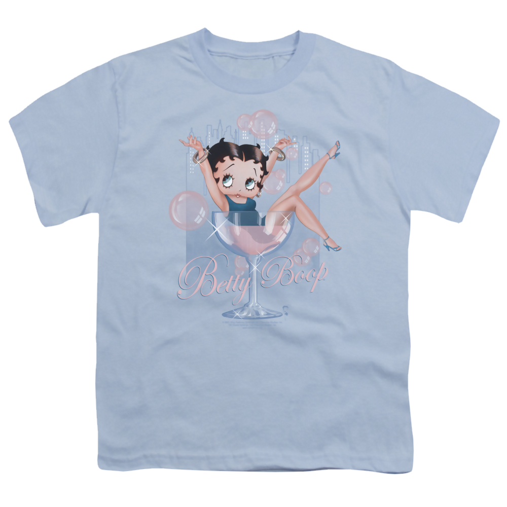 Betty Boop Pink Champagne - Youth T-Shirt Hoodie, Sweatshirt | ZylaModa.com