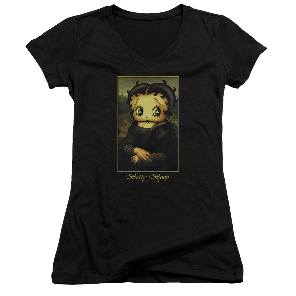 Betty Boop Boopalisa - Juniors V-Neck T-Shirt Hoodie, Sweatshirt | ZylaModa.com