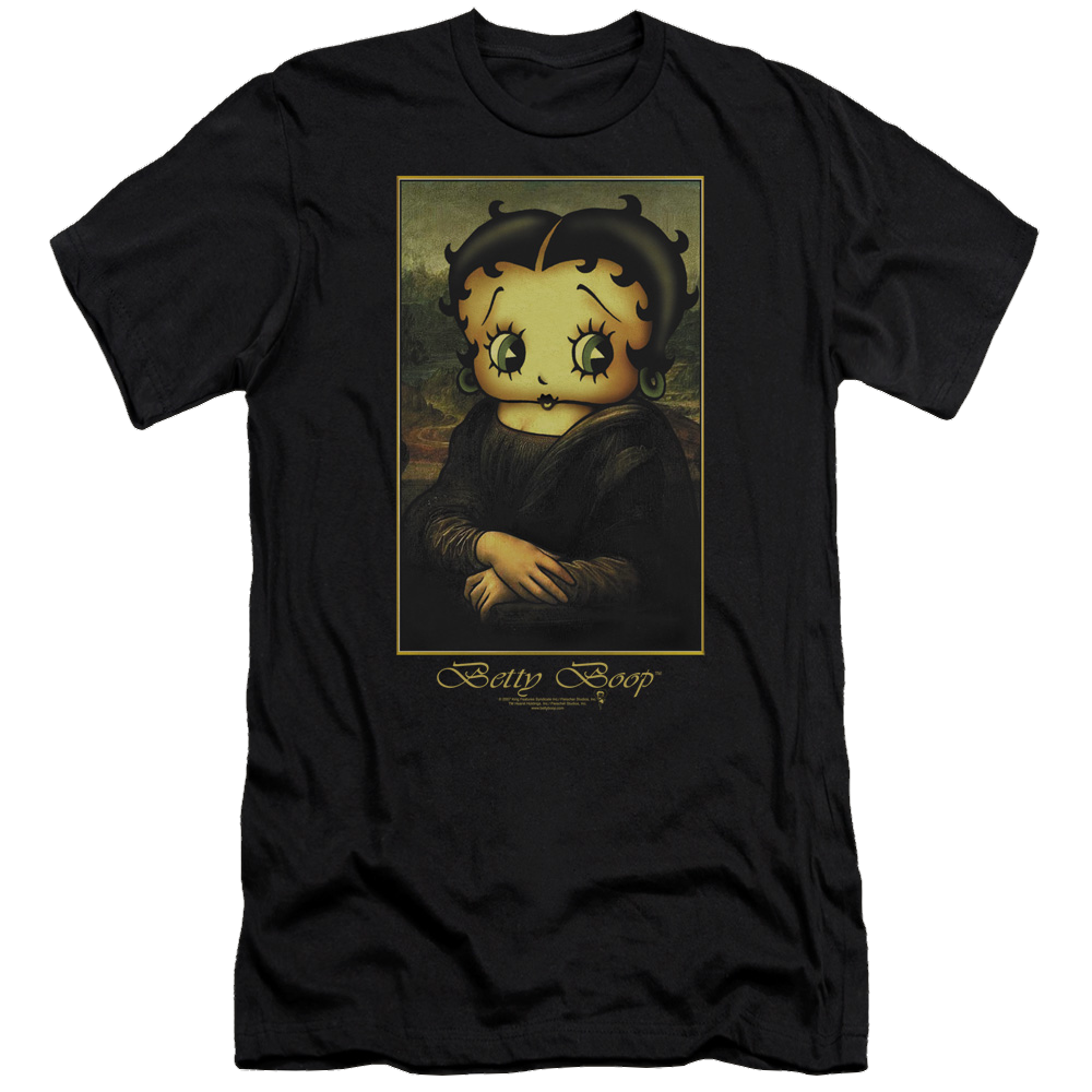 Betty Boop Boopalisa - Men's Premium Slim Fit T-Shirt Hoodie, Sweatshirt | ZylaModa.com
